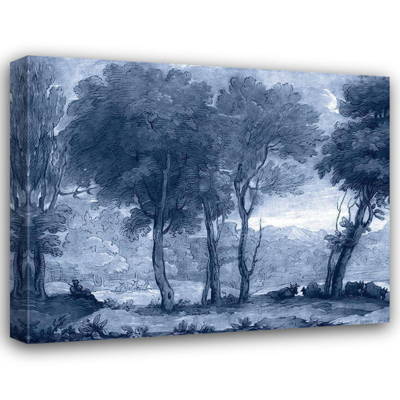 «Lark Manor ™ Lorrain, Claude», reproduction d'art sur toile tendue: Toile pastorale I