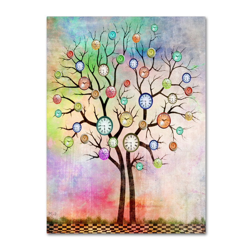 Kieninger «Tree 3», impression sur toile tendue, H 24 po x l 18 po x P 2 po