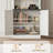 71" Standard Wood Bookcase Cabinet