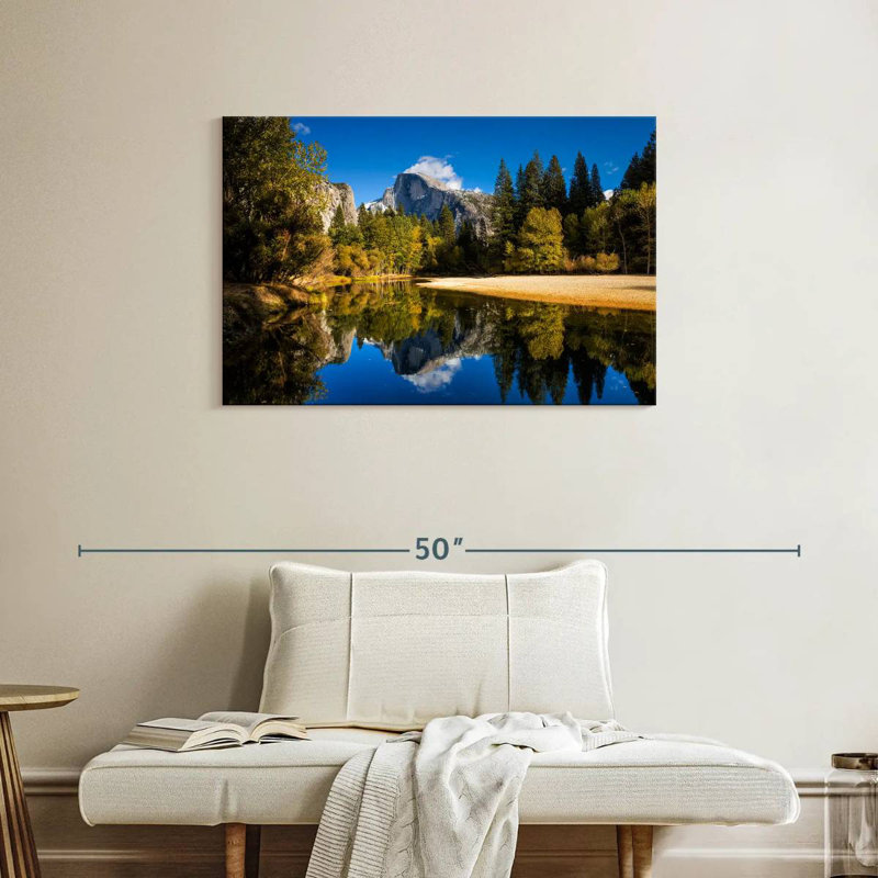 Alvord Half Dome In Yosemite, 24" H x 36" W
