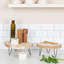 Piédestal décoratif en bois de paulownia-777867738-785749251