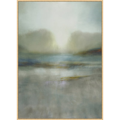 Silver Sky Painting by Lillian August