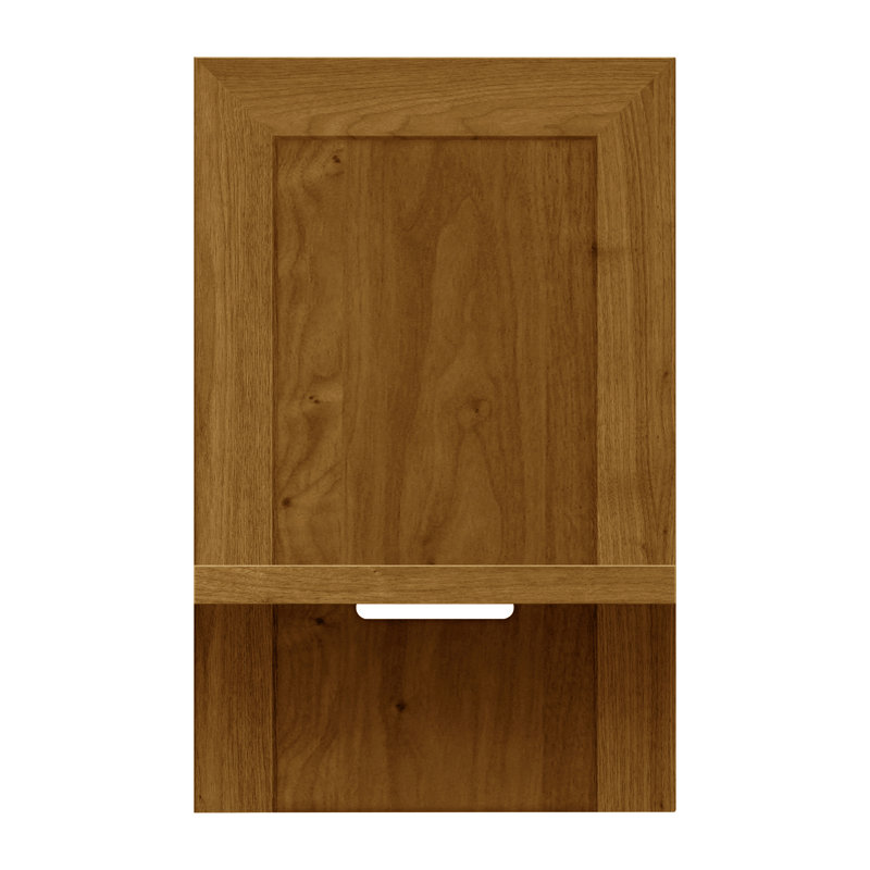 Table de chevet Moduluxe, Cerise brune, H 29 po x l 18,5 po x P 18 po