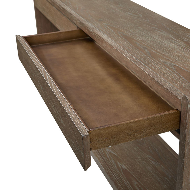 Élégante table de canapé avec deux tiroirs, parfaite pour le rangement et la présentation dans le salon, rehaussant à la fois la fonctionnalité et l'esthétique.