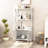 Bathroom Storage Cabinet With Open Shelves & Double Doors Modern Storage Organizer-106952690