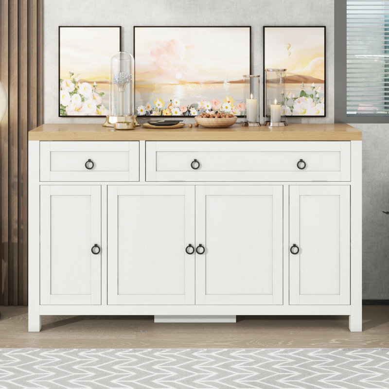 Buffet 59,08 po Renny, Brun / blanc