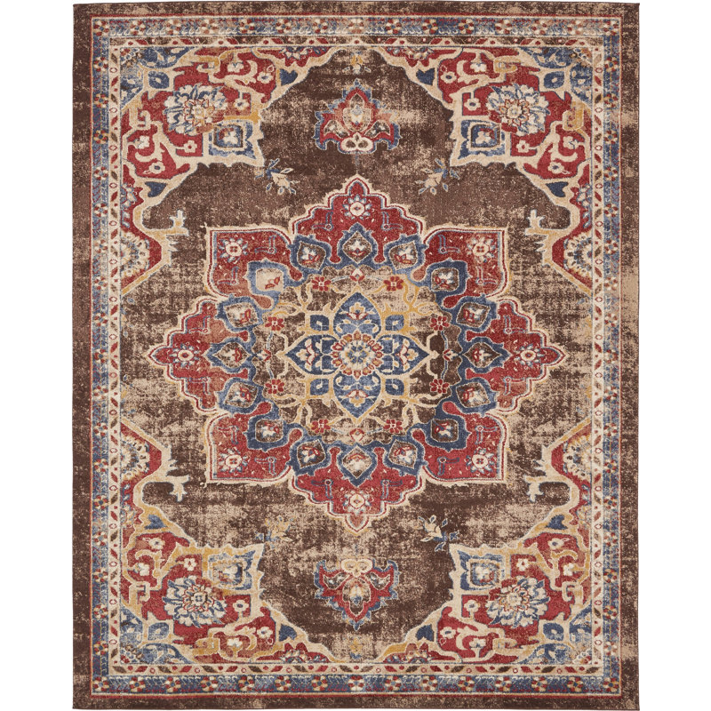 Yates Oriental Indoor Rug, Rectangle 5'1" x 8'