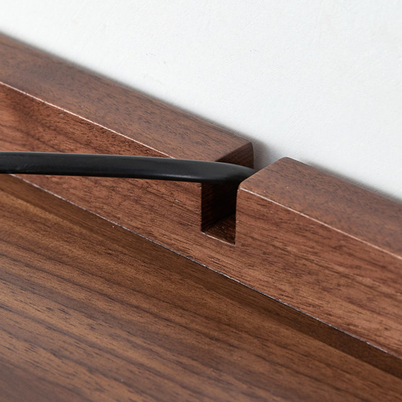 Bureau d'écriture avec tiroir en bois de noyer durable