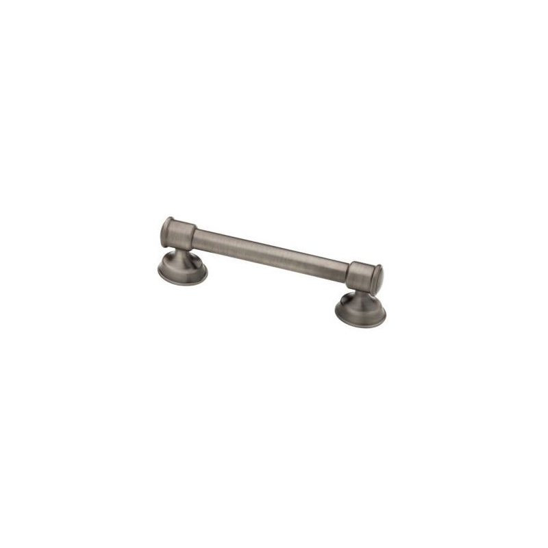 Poignée caspienne double 3 po ou 3-3 / 4 po Athens, Argent héritage, 3 po ou 3-3 / 4 po