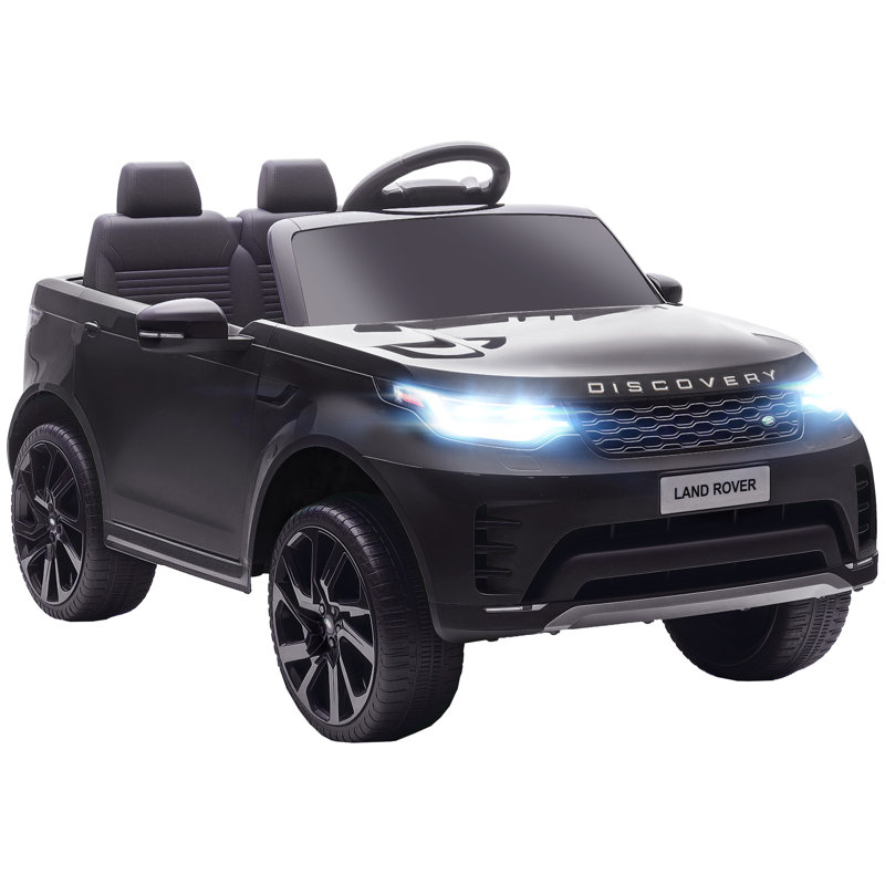 AIYAPLAY Land Rover Discovery Licensed 12V Electric Car for Kids, Black