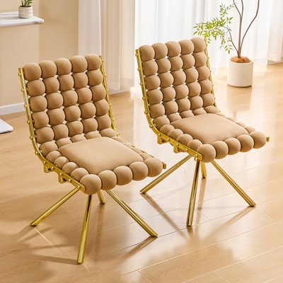 Ensemble de 2 chaises d'appoint Modern
