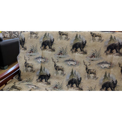 Housse de futon - Greenwood Moss - Imprimé animal