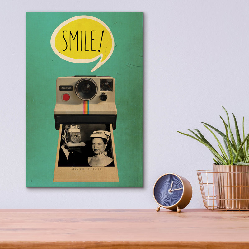 «Smile» par Elo Marc, H 16 po x l 12 po