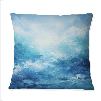 Coussin Blue Infinity Of The Ocean II