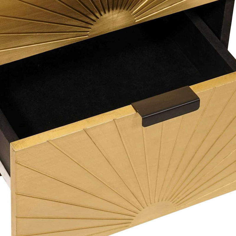 Solid Wood 40cm W 3 - Drawer Chest of Drawers