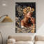 Toile dorée «Golden Butterfly Goddess» par Art Remedy-104628625-104628636