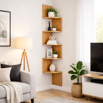 Philon 5 Piece Corner Accent Shelf