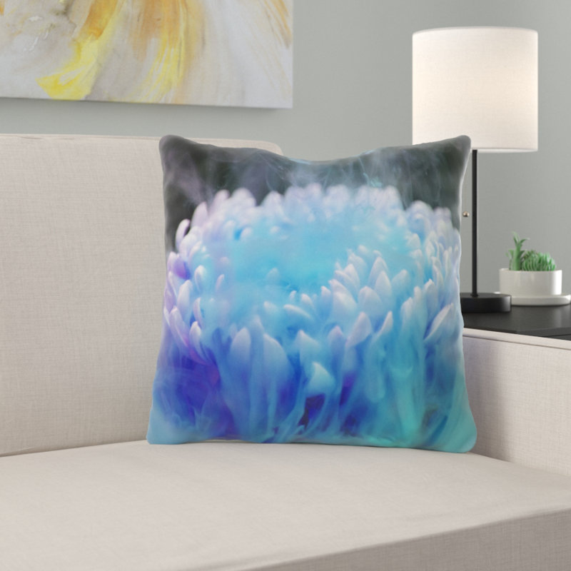 Coussin abstrait Blocton, Intérieur, Microsuède