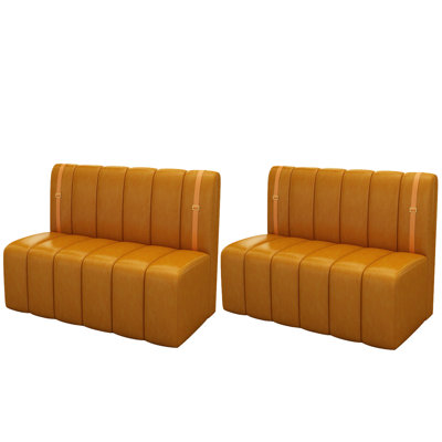 Sarujan Faux Leather Upholstered Bench