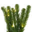Vickerman 9' x 24" Deluxe Sequoia Pine Artificial Pre-Lit Garland with Guage Galvanized Wire