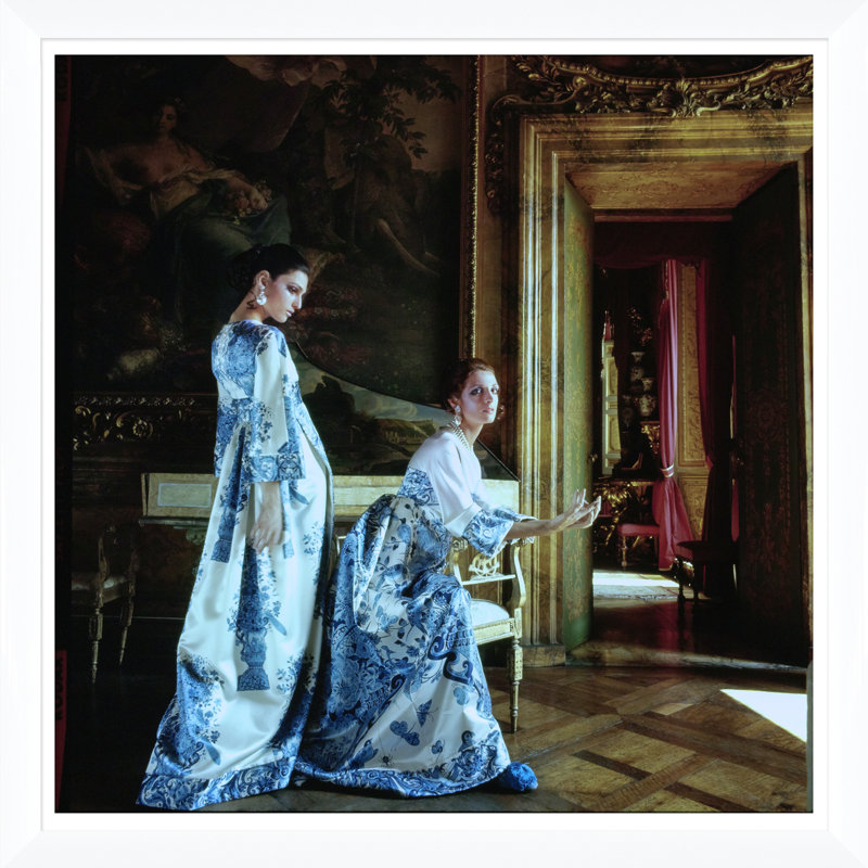 Models Wearing Valentino in Palazzo Borghese