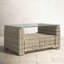 Joey 39.5'' Glass Outdoor Coffee Table