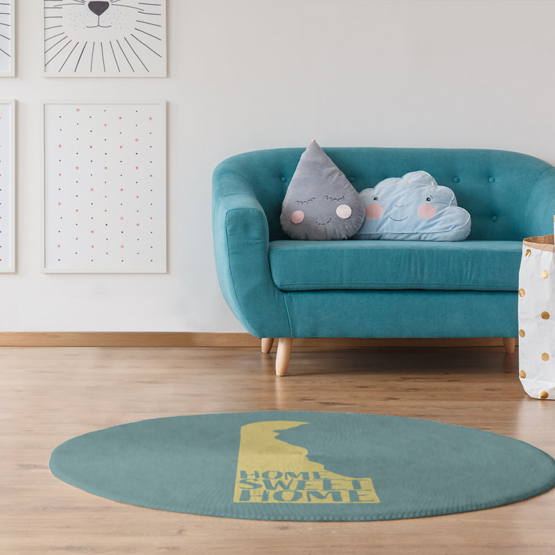 Tapis de poly-chenille en polyester home delaware