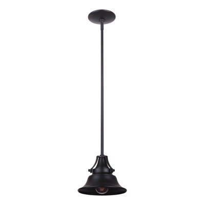 Luminaire suspendu conique 1 lumière
