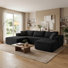 Canapé modulaire en L 108 po avec méridienne 108 po