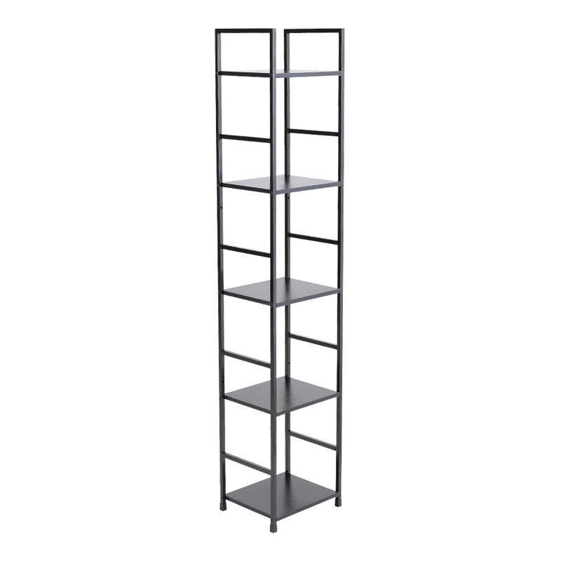 29 cm W Steel Standard Bookcase, (5 Shelves) 144.5cm. H x 29cm. W x 23.5cm. D
