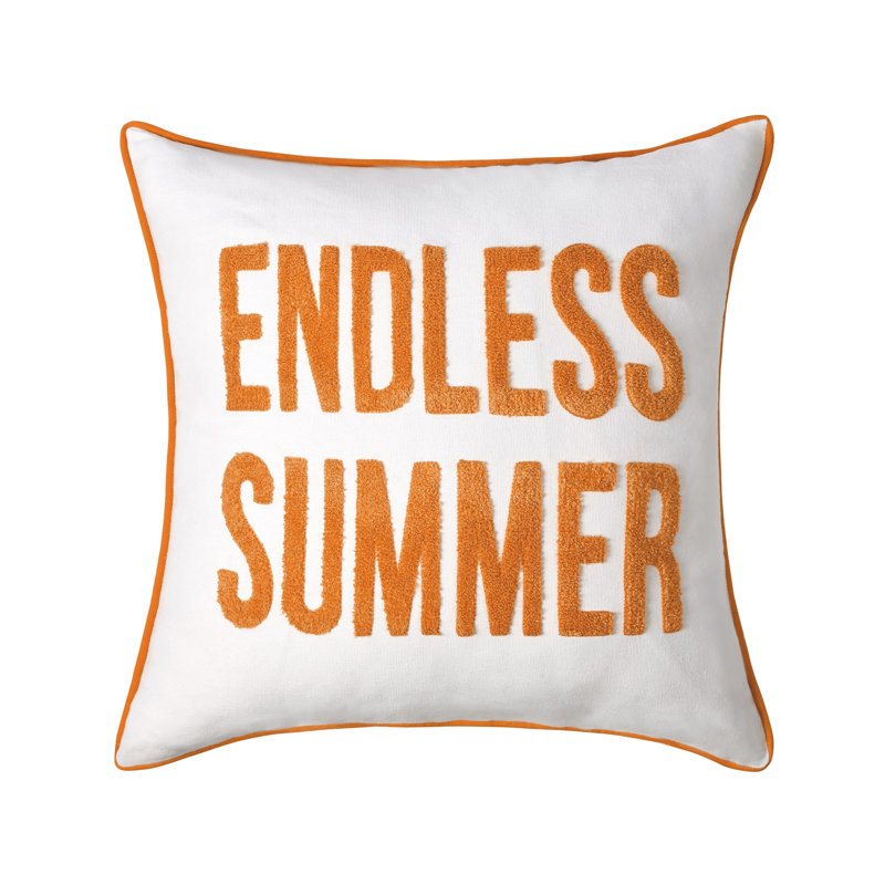 Endless Summer 18" x 18" Polyester Decorative Pillow
