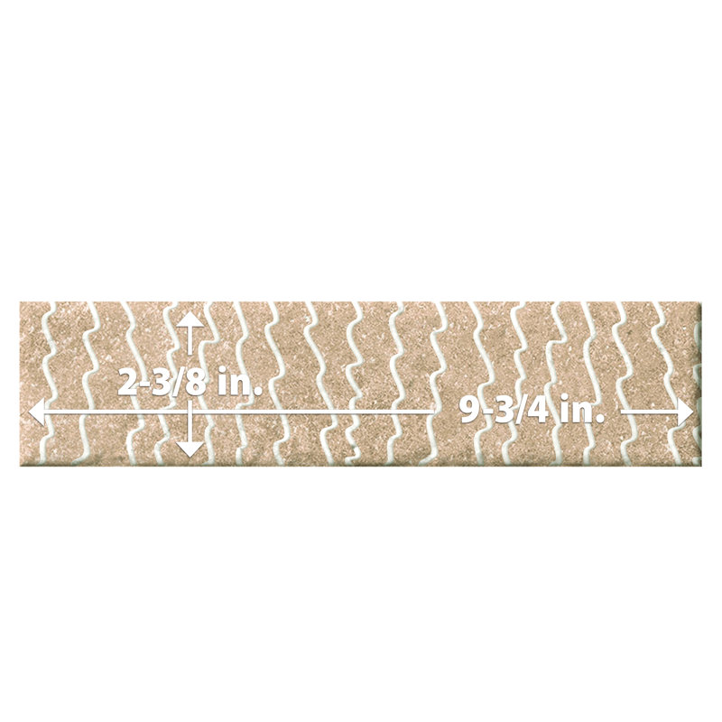 Atlas Brick 2-3/8 In. X 9-3/4 In. Porcelain Floor And Wall Tile