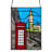 14.5"H London Stained Glass Window Panel