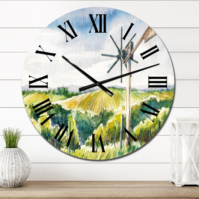 Horloge murale très grande, Moyen