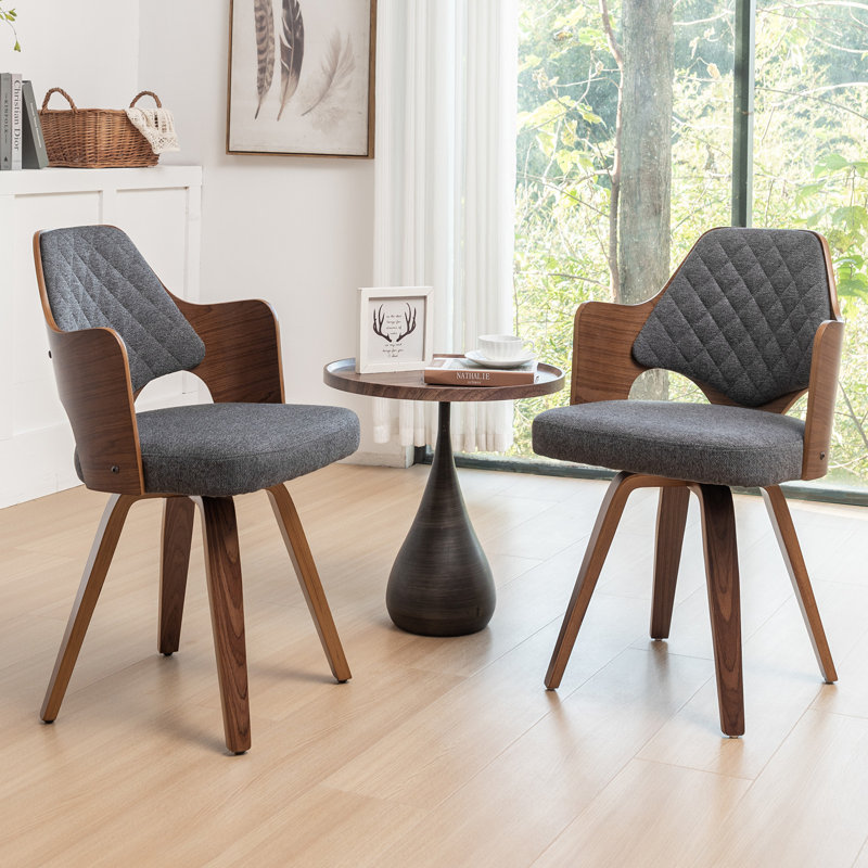 Chaise pivotante Khloemae, Beige