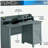 Classic Office Desk with Storage, Grey