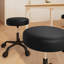 Mercato PU Leather Upholstered Height-Adjustable Rolling Stool-605146978-605146977