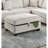 3Pc Sectional Set Corduroy Upholstered Laf Sofa RAF Chaise Ottoman For Comfortable And Stylish Living Room Furniture-863815412