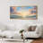 Coastal Beach " Sunset Splendor Vibrant Ocean Sunset Vintage Inspired Stripes Antique Retro Extra Large Wall Decor "-96074546-111664961