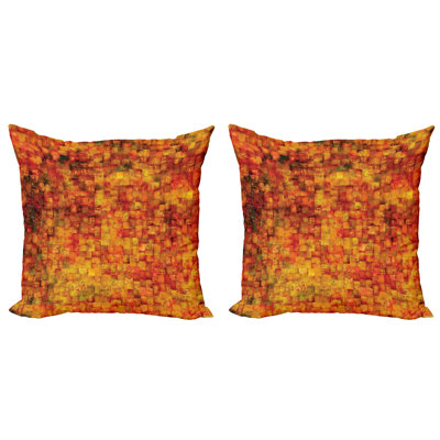 Geometric Reversible Pillow Cover
