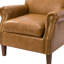 Farleigh Faux Leather Armchair-182266375