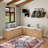 Kitchen Breakfast Nook Bench, Backless Wood Corner Bench With Cushion Seat, L Shape Dining Bench With Hidden Storage Space-1855452555-1855452557