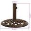 Gurley 9.4 kg Cast Iron Umbrella Base-258798486