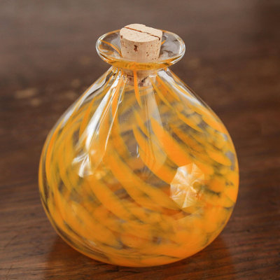 Glass Decorative Jar 1