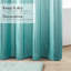 Ombre Printed Seersucker Shower Curtain Aqua 72x72"-129034480