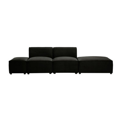 Rolandus 4 Seater Velvet Sofa