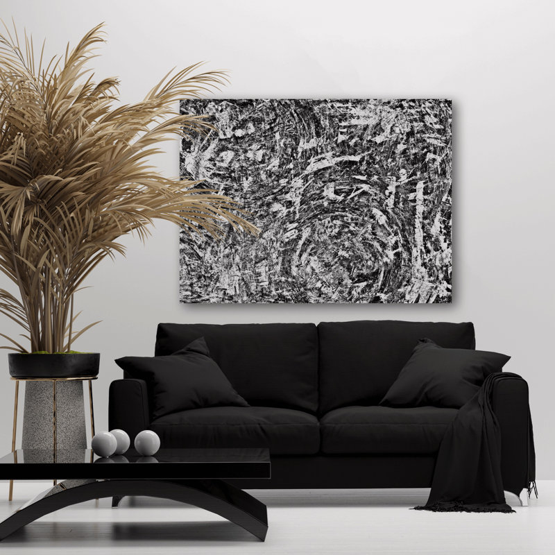 BLACK TEA BLACK TEA - Unframed Print on Canvas, 48" H x 36" W x 1.5" D, Wrapped Canvas