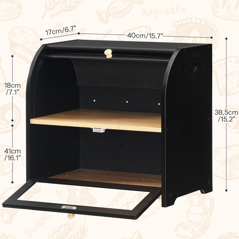 Food Storage Container, Black