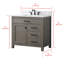 Ensemble de meuble-lavabo simple 36 po Ajiya-925042706-925042705