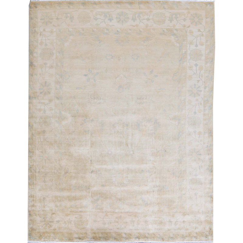 Wool Floral Area Rug